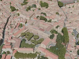 Avignon City, France (2020) 3D Model