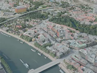 Bremen City, Germany (2020) 3D Model