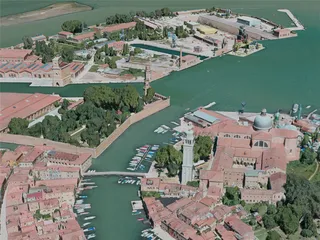 Venice City, Italy (2020) 3D Model