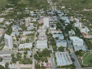 Tallahassee City, USA (2020) 3D Model