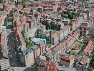 Stuttgart City, Germany (2020) 3D Model