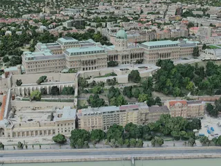 Budapest City, Hungary (2020) 3D Model