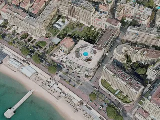 Cannes City, France (2020) 3D Model