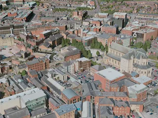 Belfast City, UK (2020) 3D Model