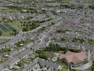 Cork City, Ireland (2020) 3D Model