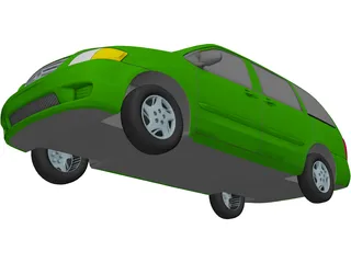 Mazda MPV (2000) 3D Model