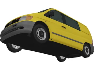 Mercedes-Benz Vito (1996) 3D Model