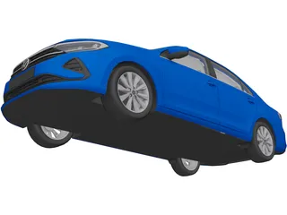 Volkswagen Polo (2020) 3D Model