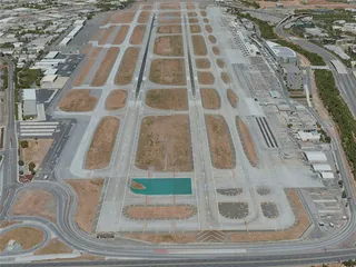 San Jose Airport, CA, USA (2020) 3D Model
