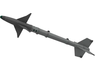 AIM-9L 3D Model