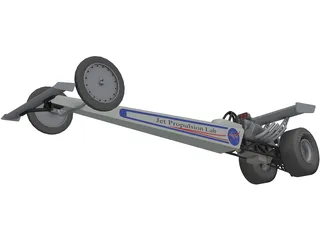 Dragster 3D Model