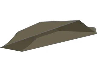 Ramp for Skeating 3D Model