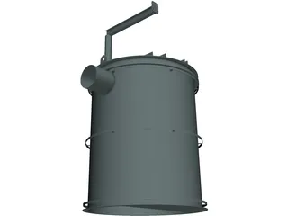 Mini Silos 3D Model