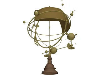 Globe 3D Model