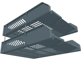 Paper Tray 3D Model