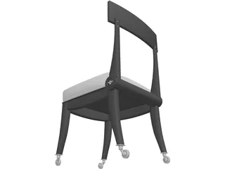 Retro Chair 3D Model