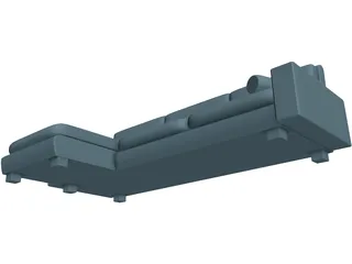 Corner Sofa 3D Model