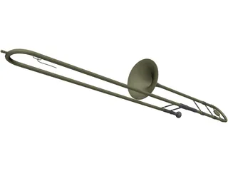 Trombone 3D Model