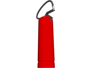 Fire Extinguisher 3D Model