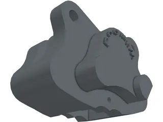 Brake Caliper Wilwood 3D Model