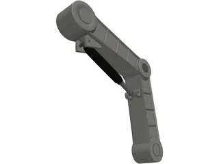 Robot Hand 3D Model