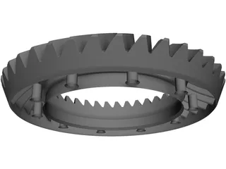 Ring Gear 3D Model