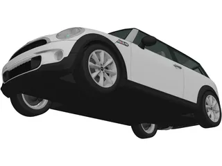 Mini Cooper S Clubman (2011) 3D Model