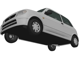 Daihatsu Mira (1998) 3D Model