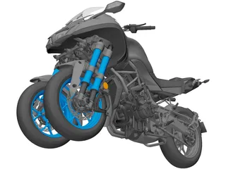 Yamaha NIKEN (2019) 3D Model