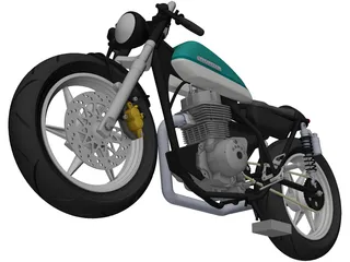 Honda Cafe Racer 3D Model