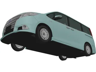 Toyota Esquire (2014) 3D Model