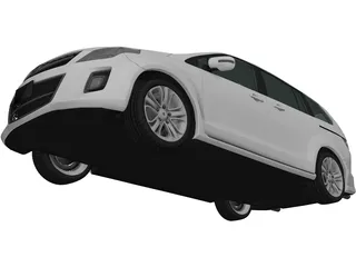 Mazda MPV (2010) 3D Model