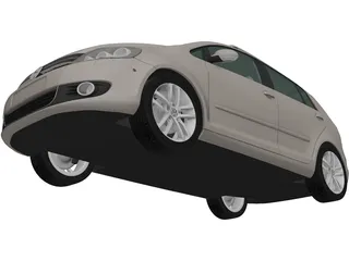 Volkswagen Golf Plus (2011) 3D Model