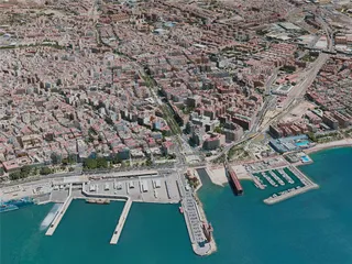 Almeria City, Spain (2020) 3D Model