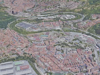 Bilbao City, Spain (2021) 3D Model