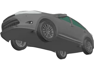 Toyota Harrier (2013) 3D Model