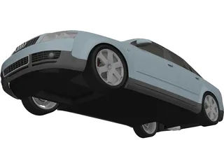 Audi A4 (2002) 3D Model