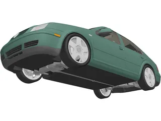 Volkswagen Jetta (2000) 3D Model