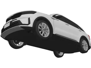 Kia Sorento (2021) 3D Model