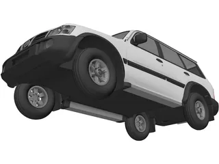 Nissan Patrol (2003) 3D Model