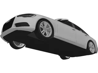 Audi A6 (2012) 3D Model