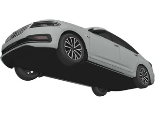 Volkswagen Lavida Plus (2021) 3D Model