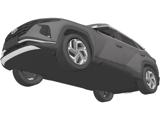 Hyundai Tucson (2021) 3D Model