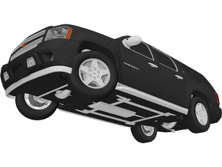 Chevrolet Suburban LT (2007) 3D Model