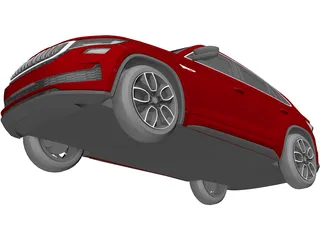 Skoda Kodiaq GT (2020) 3D Model