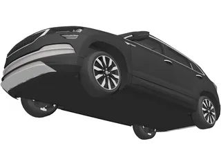 Skoda Karoq (2020) 3D Model