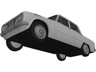 Alfa Romeo Giulia 105 (1962) 3D Model