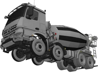 Mercedes-Benz Arocs 3D Model