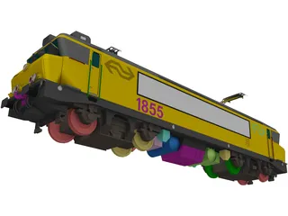 NS Class 1600 (1980) 3D Model