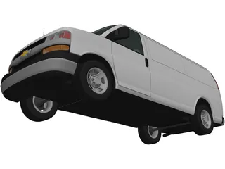 Chevrolet Express (2011) 3D Model